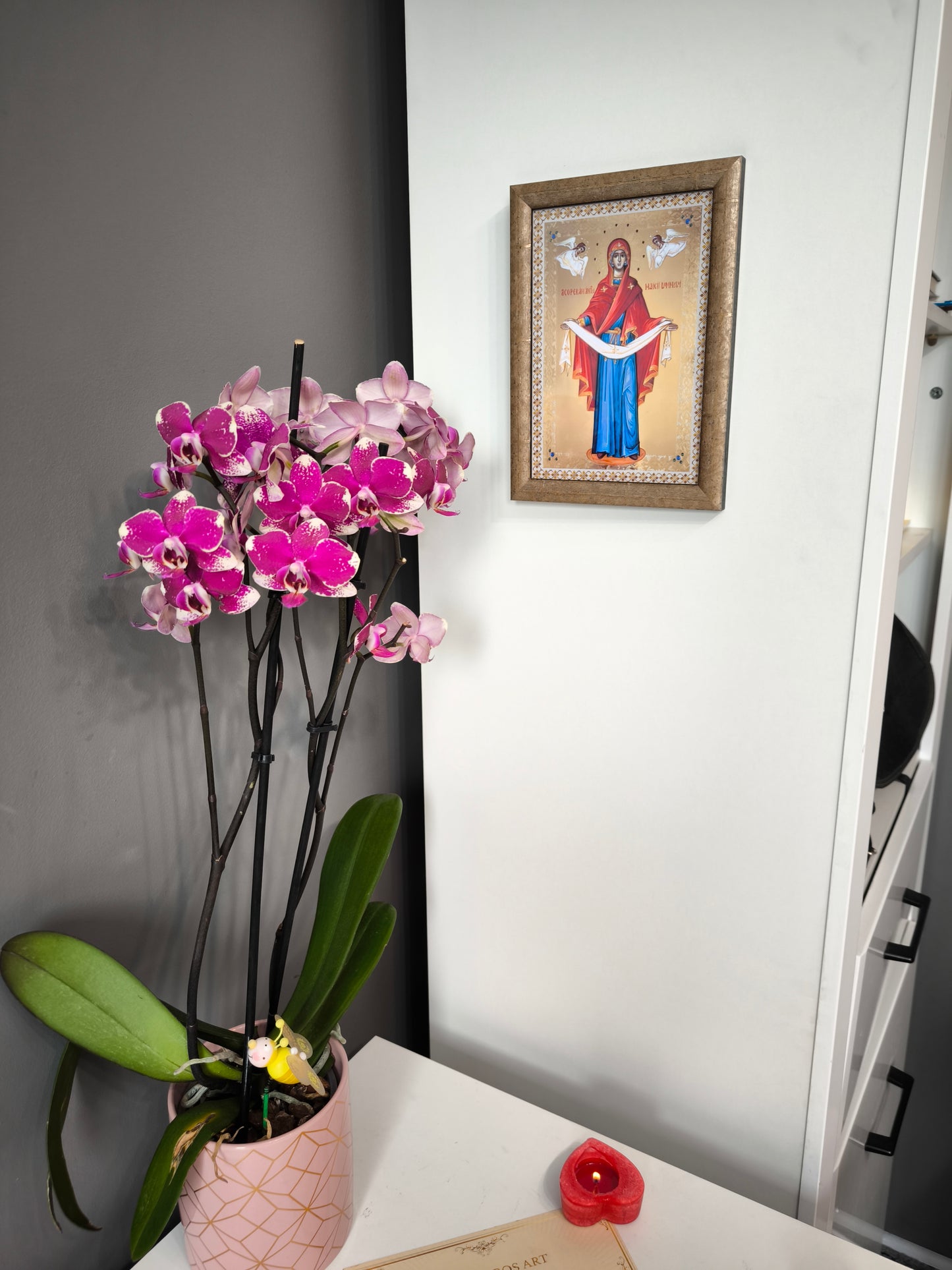 ICOANA ACOPERAMANTUL MAICII DOMNULUI replica print icoana originala Theodoros Art