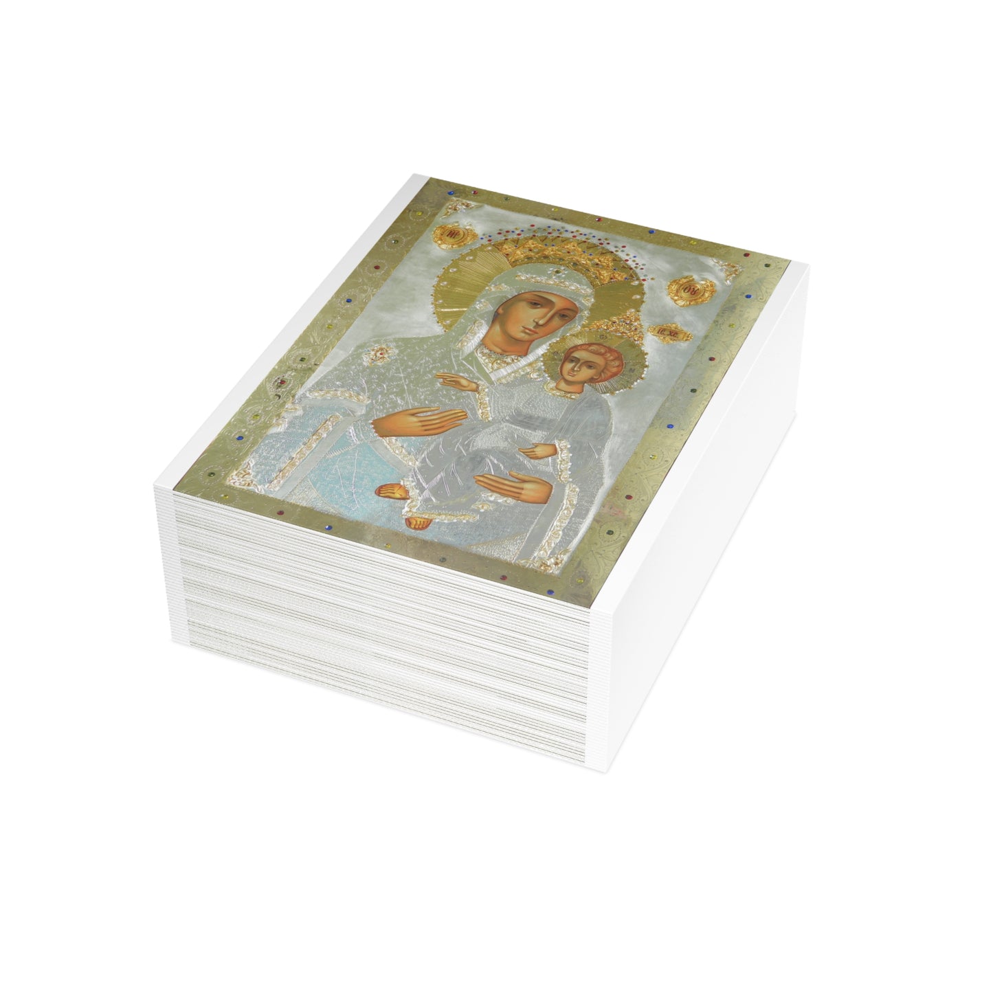 Pachet de cărți poștale artistice - Colecția de icoane religioase