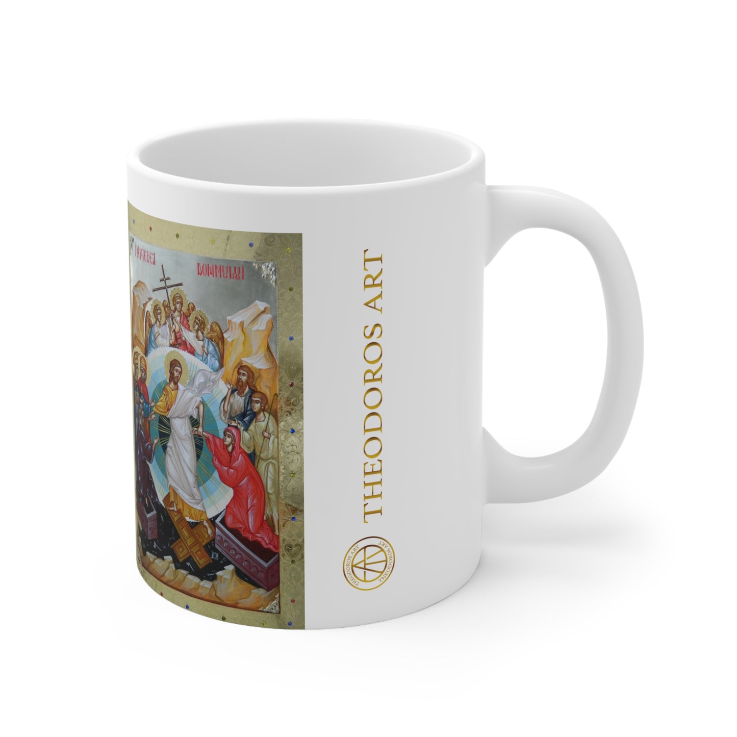 Inspirational Ceramic Coffee Cups - 11oz & 15oz with Theodoros Art Designs