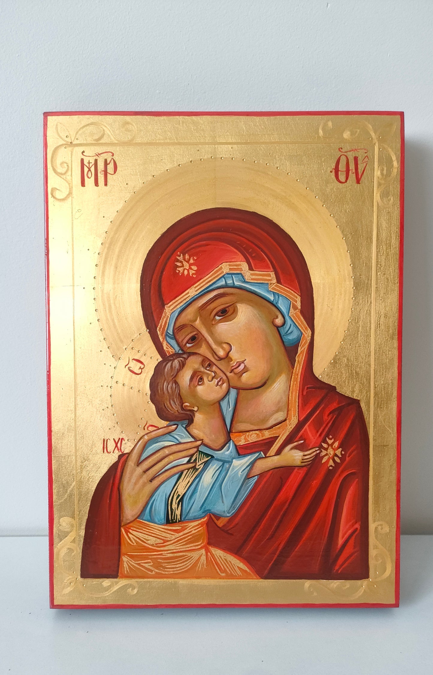 Icoană Maica Domnului „Dulcea Sărutare”