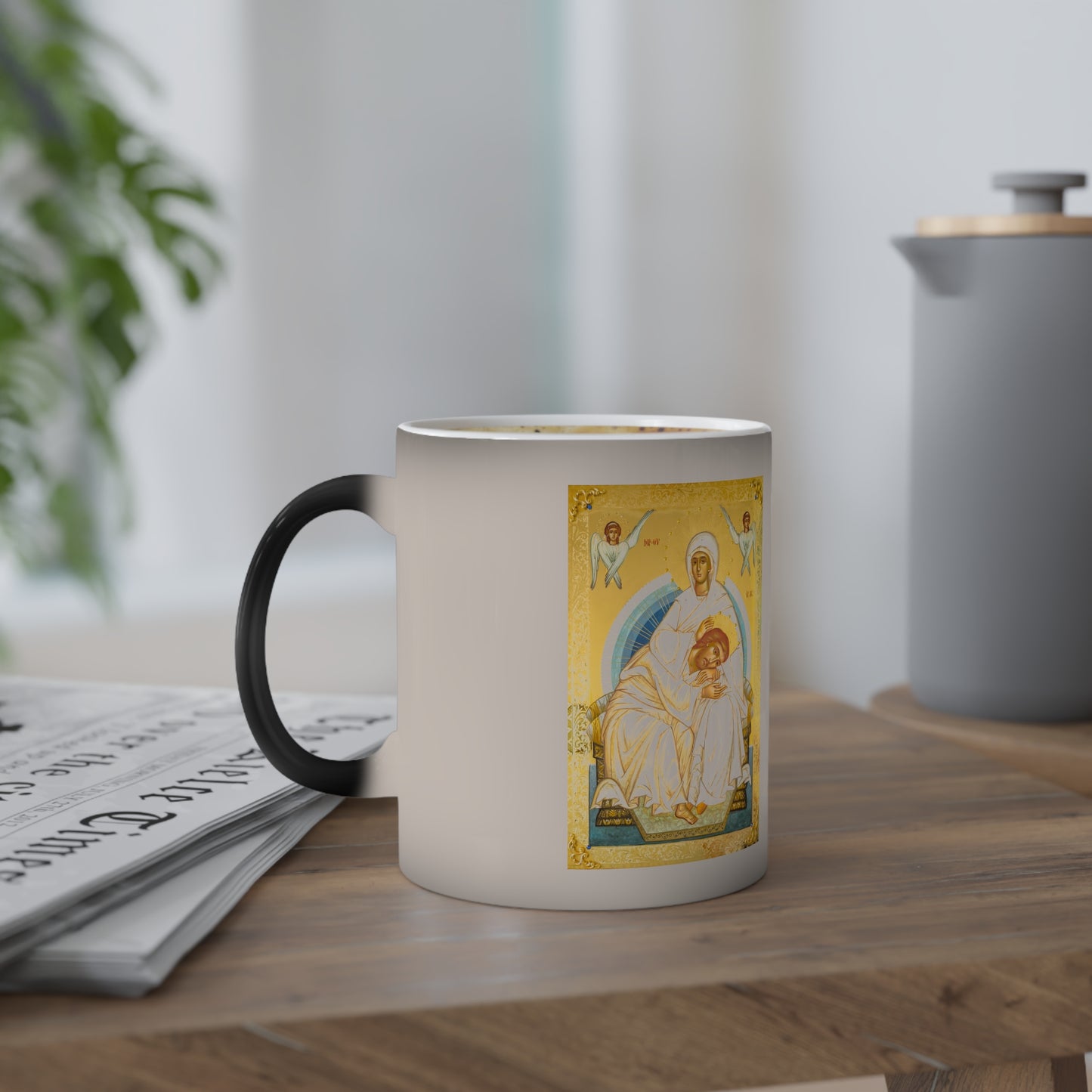 Color-Changing Mug with Theodoros Art - Unique Gift for Art Lovers