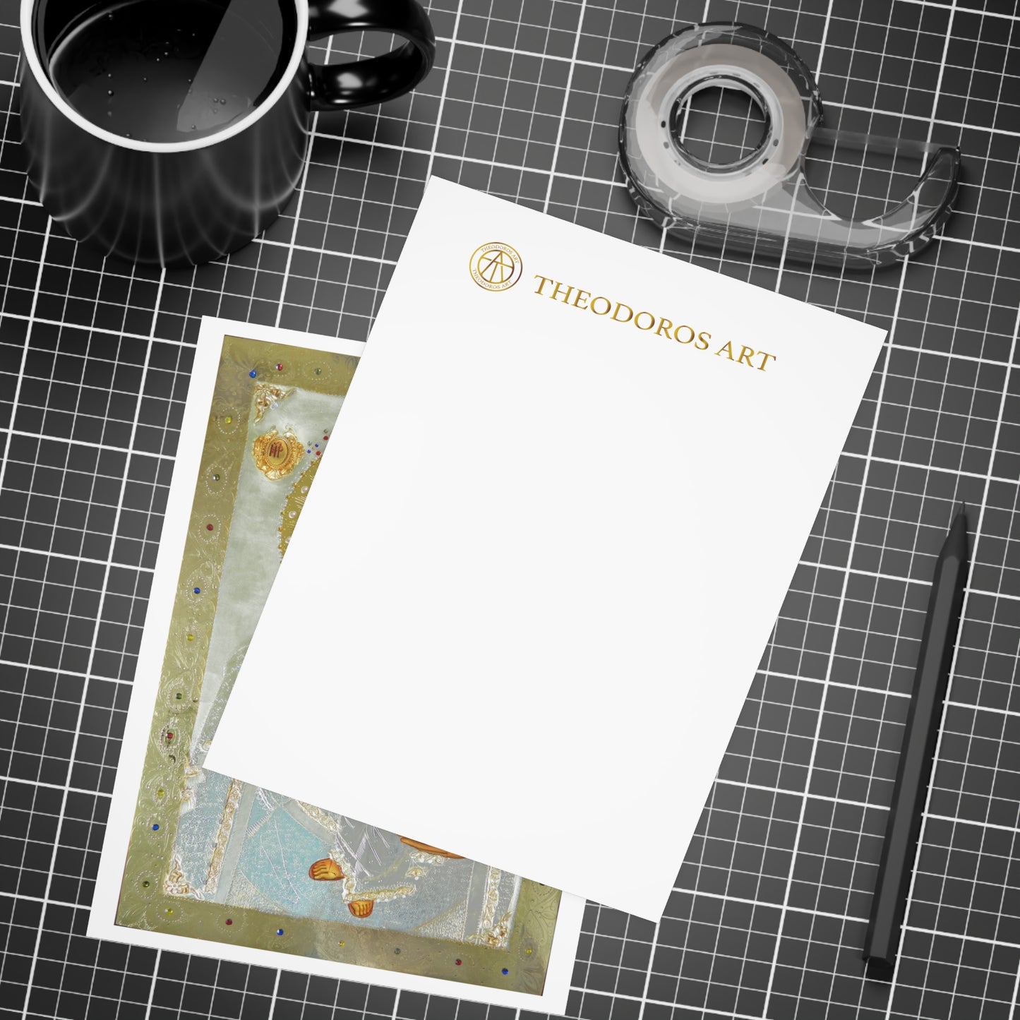 Pachet de cărți poștale artistice - Colecția de icoane religioase