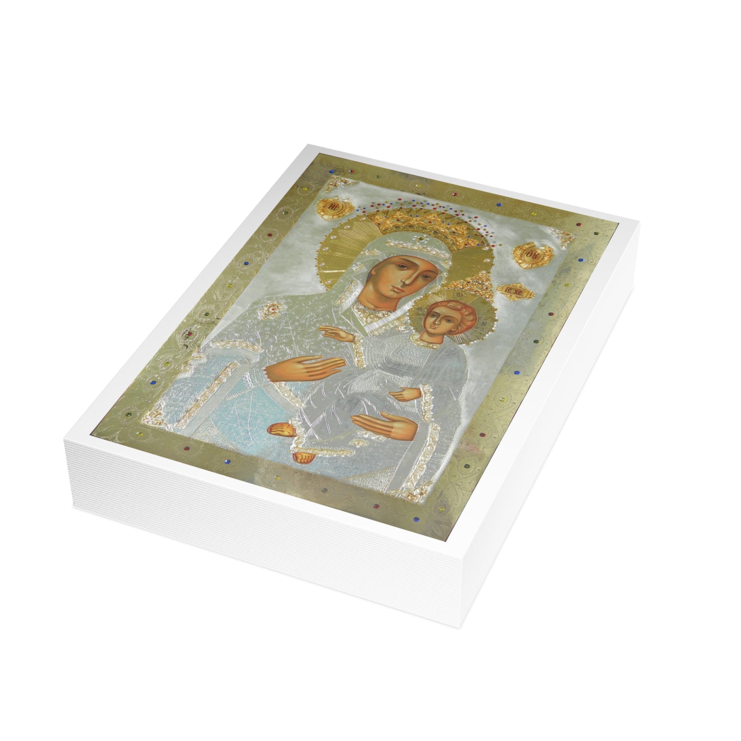 Pachet de cărți poștale artistice - Colecția de icoane religioase