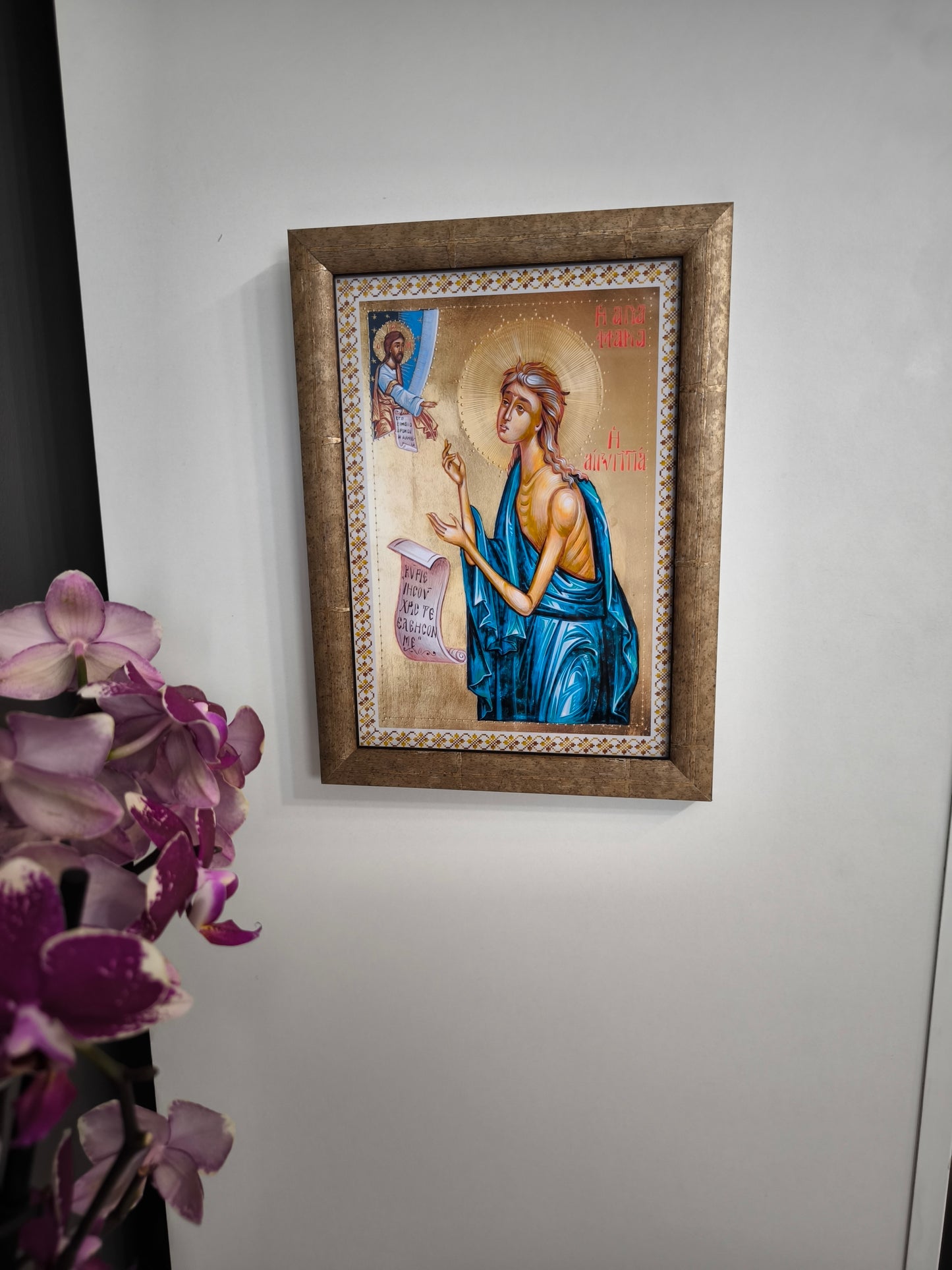 ICOANA SFANTA CUVIOASA MARIA EGIPTEANCA   replica print icoana originala Theodoros Art