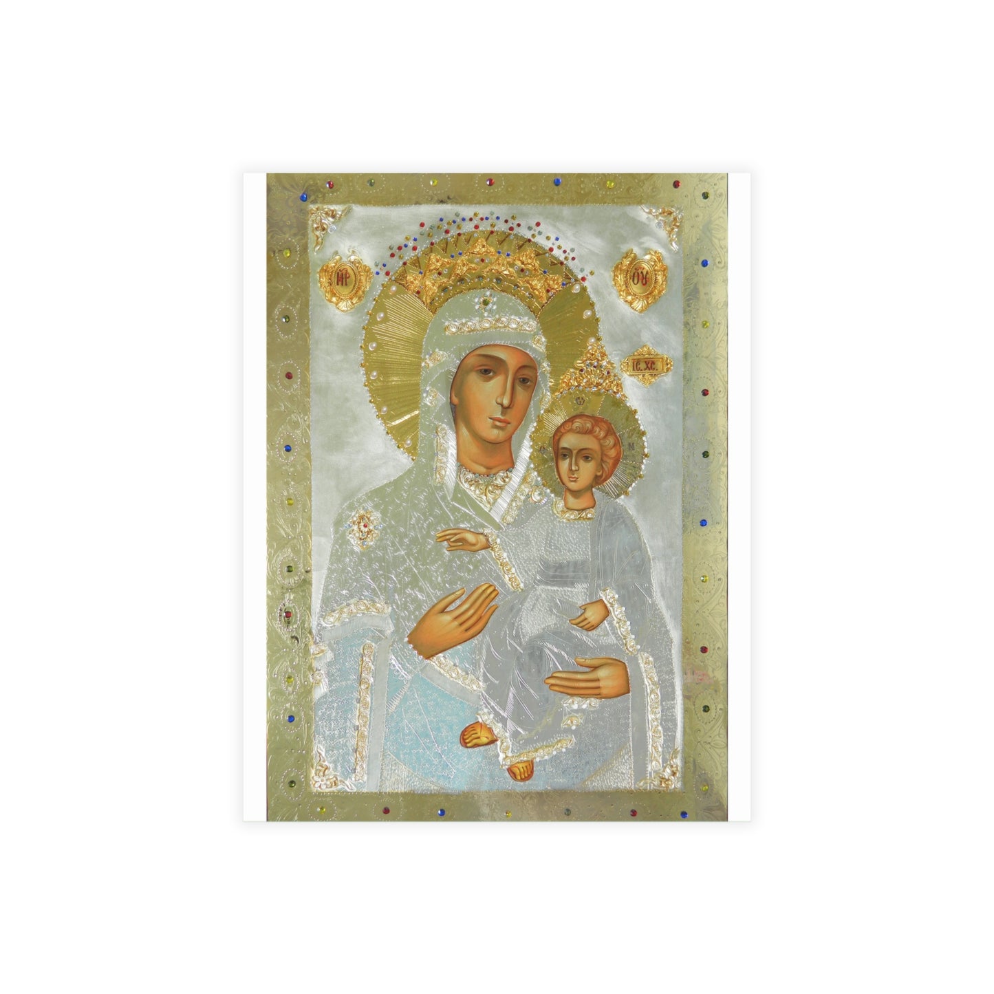 Pachet de cărți poștale artistice - Colecția de icoane religioase