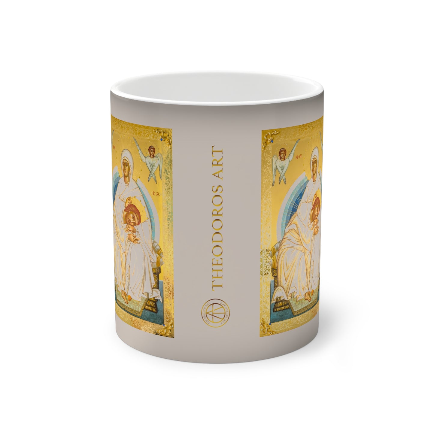 Color-Changing Mug with Theodoros Art - Unique Gift for Art Lovers