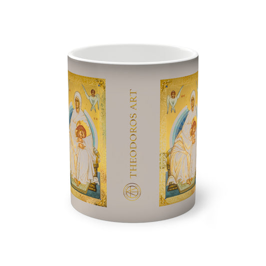Color-Changing Mug with Theodoros Art - Unique Gift for Art Lovers