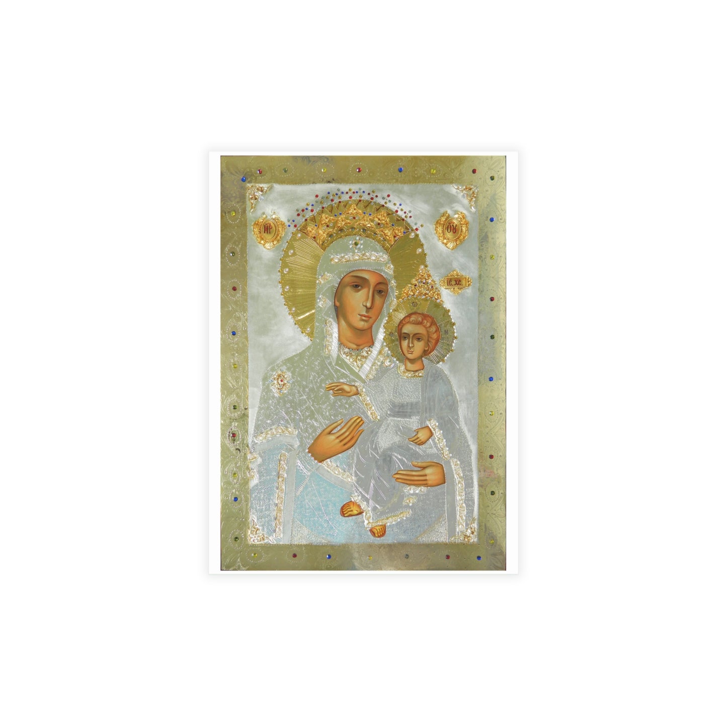 Pachet de cărți poștale artistice - Colecția de icoane religioase