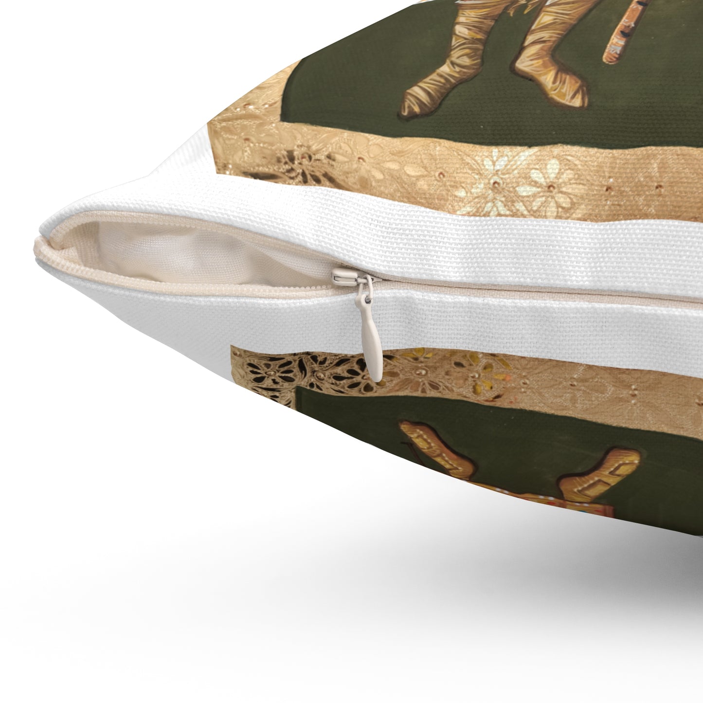 Blessed Guardian Angels Square Pillow - Home Decor for Faith and Protection