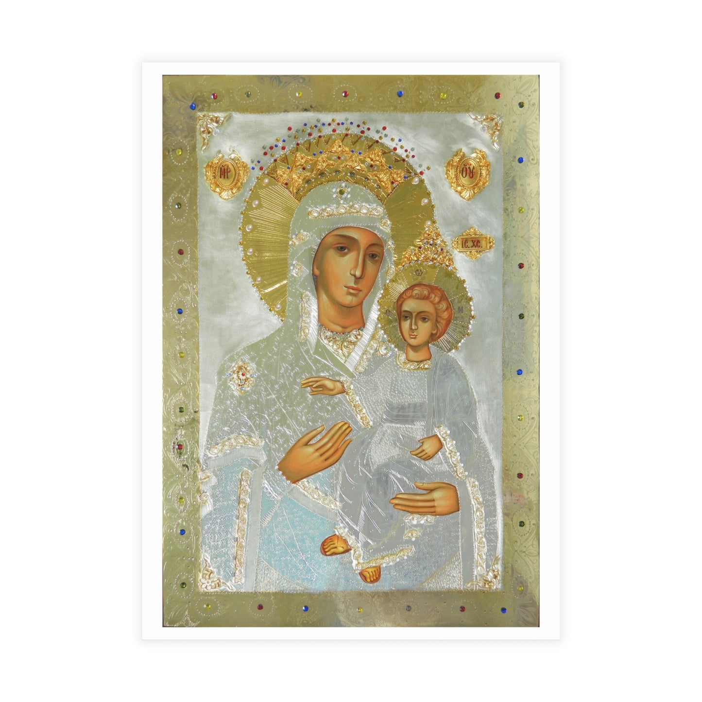 Pachet de cărți poștale artistice - Colecția de icoane religioase