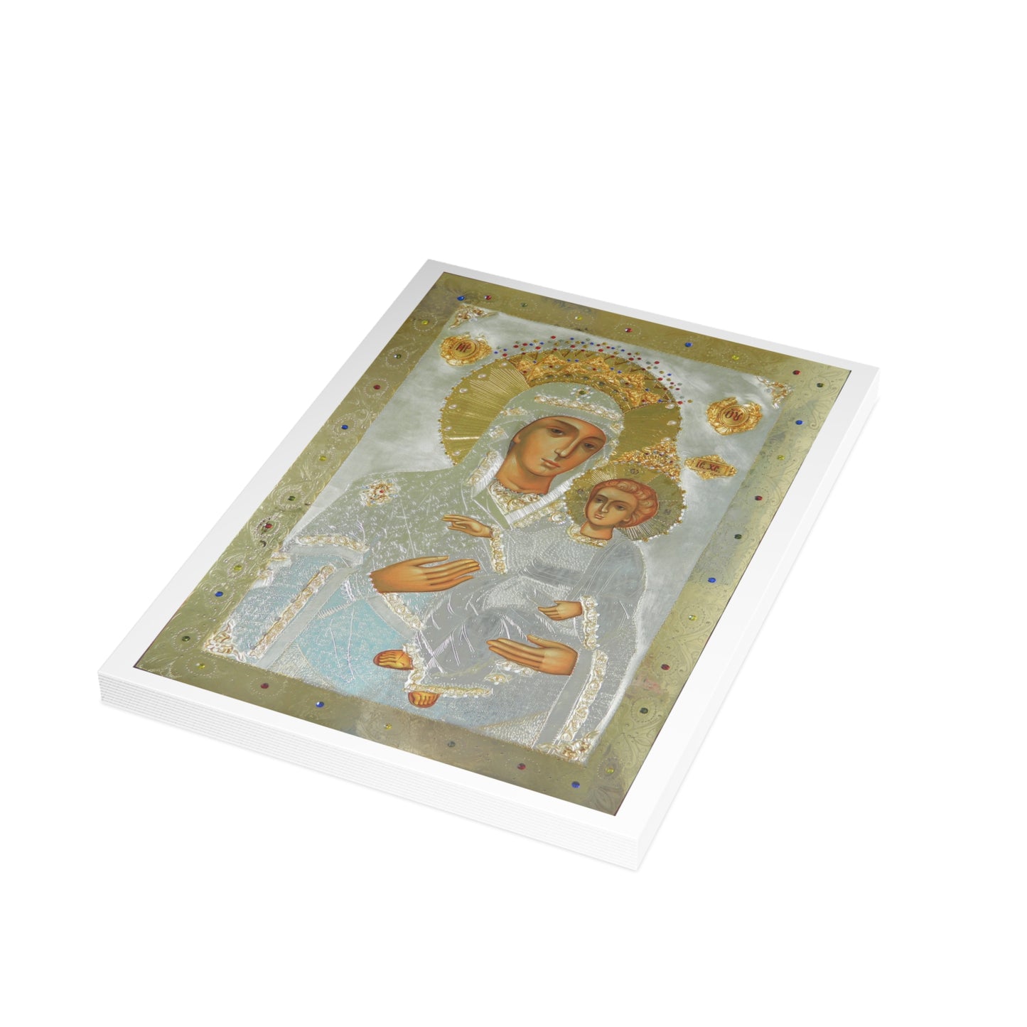 Pachet de cărți poștale artistice - Colecția de icoane religioase