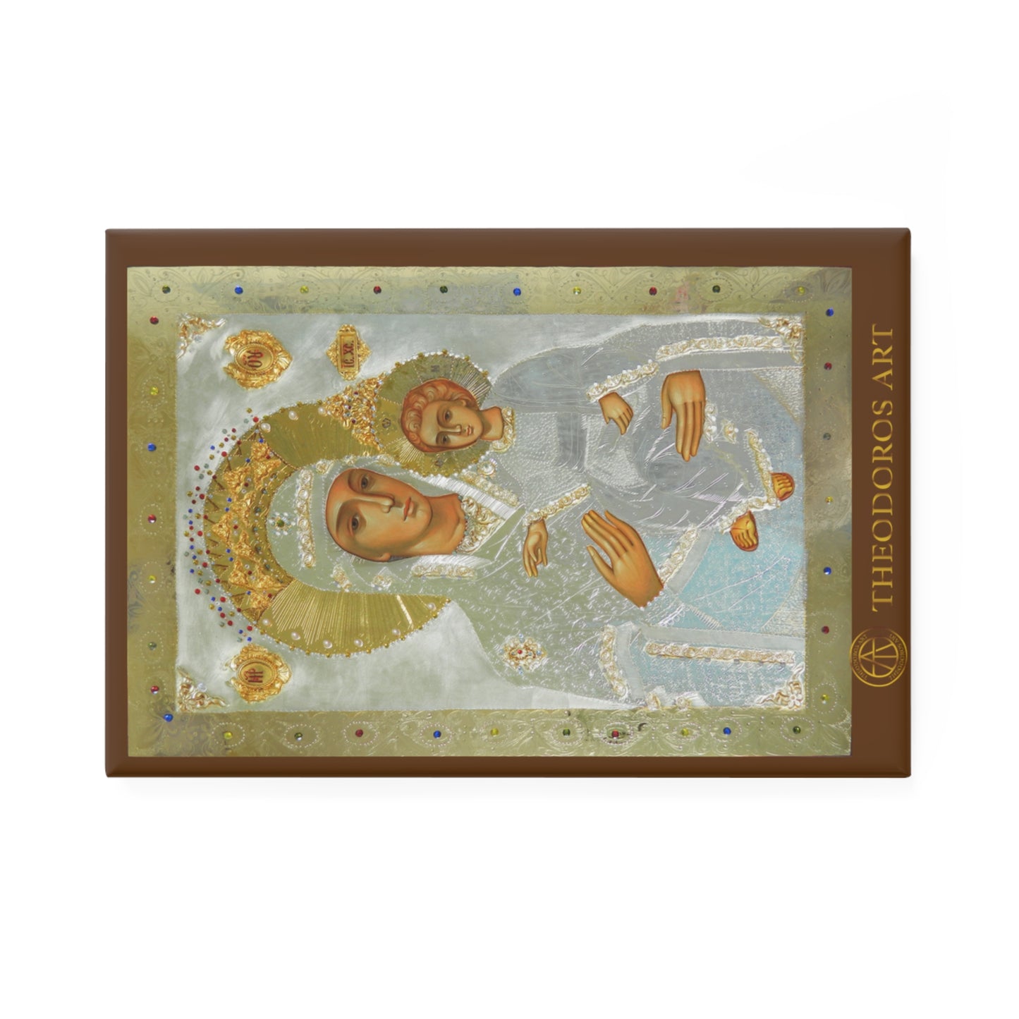 Buton Magnet, dreptunghi (1 și 10 buc)