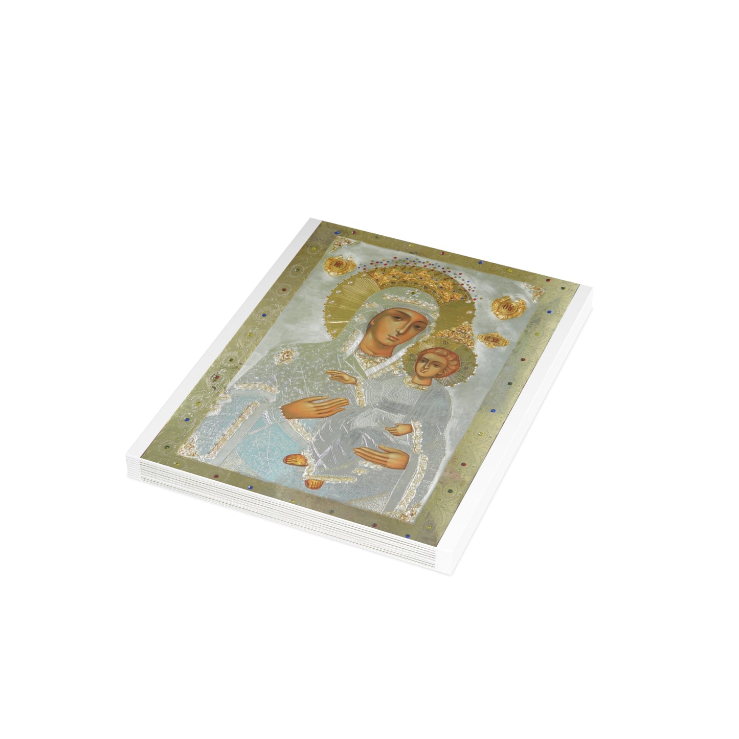 Pachet de cărți poștale artistice - Colecția de icoane religioase