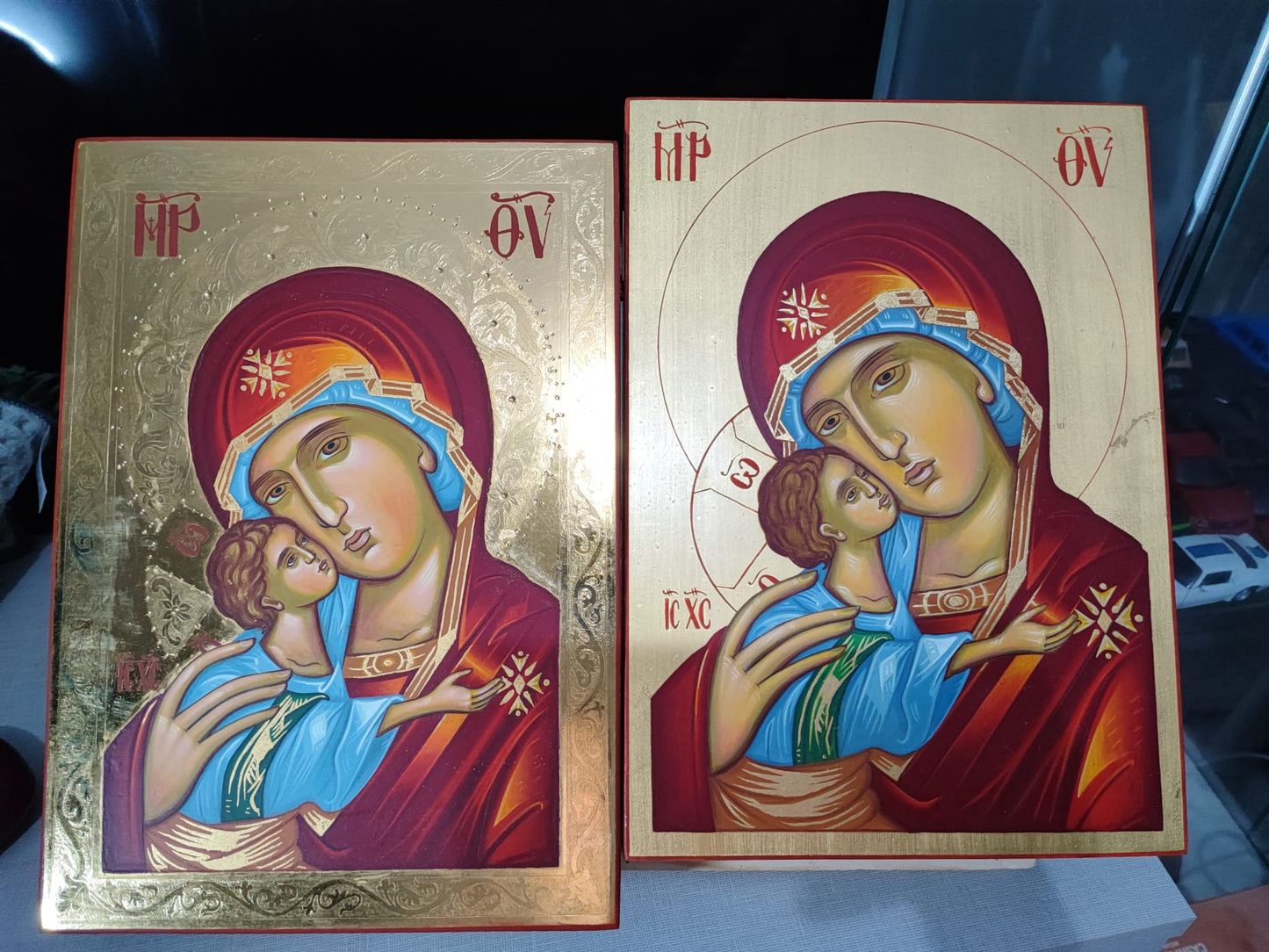 Icoană Maica Domnului „Dulcea Sărutare”