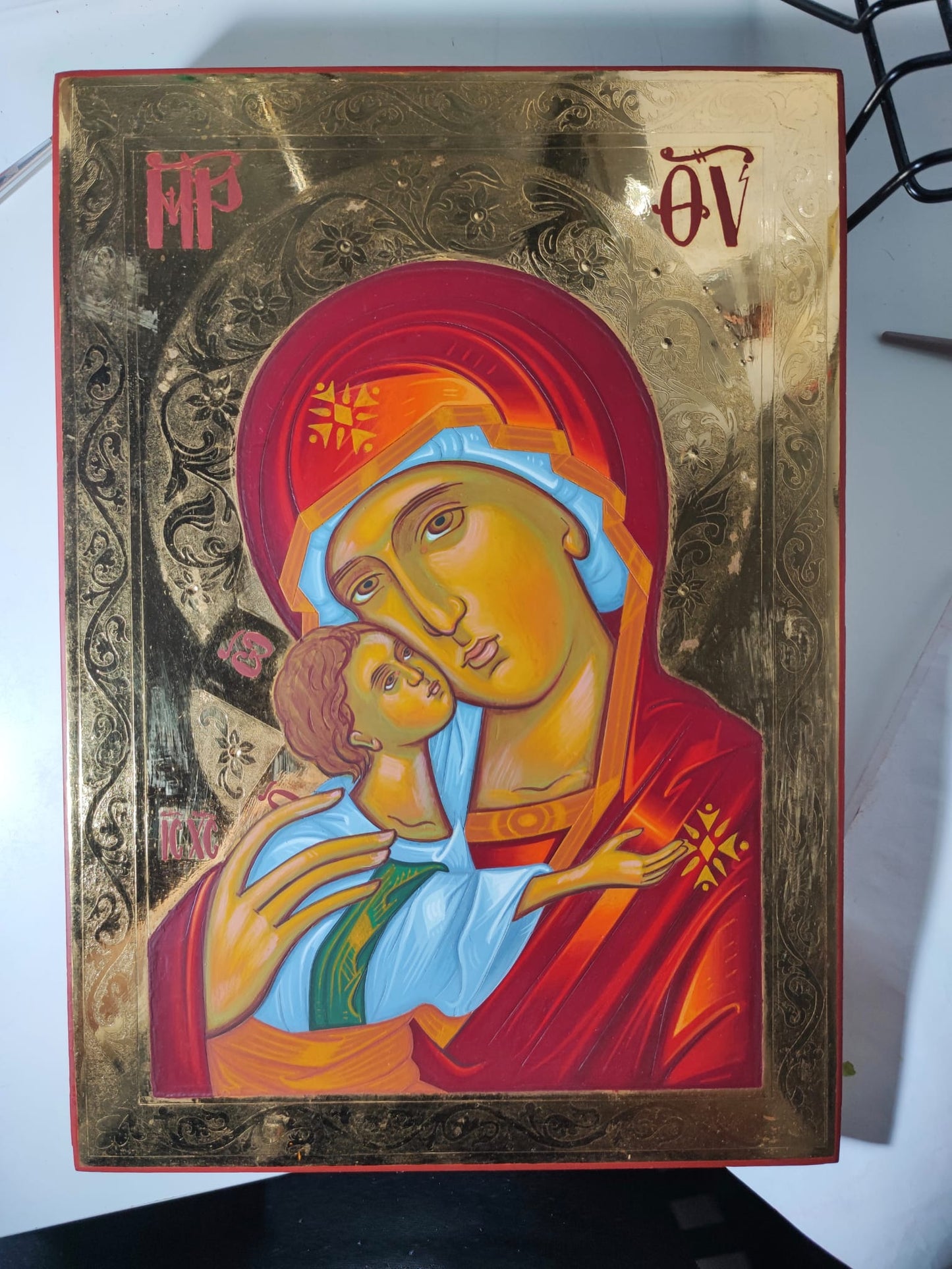 Icoană Maica Domnului „Dulcea Sărutare”